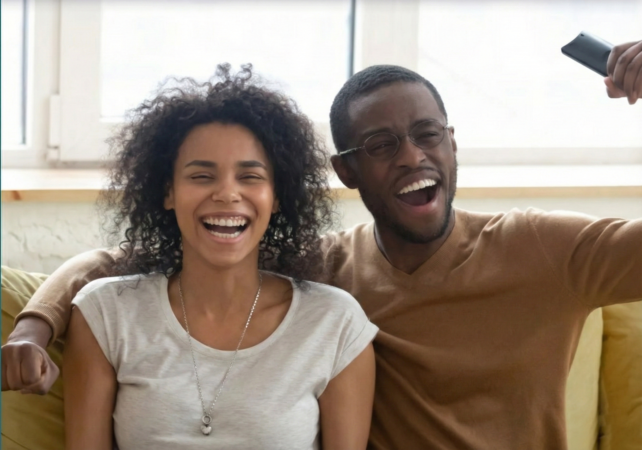 DStv technician installing a satellite dish